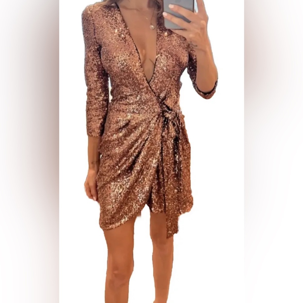 Zhivago SZ S - Rose Gold Sequin